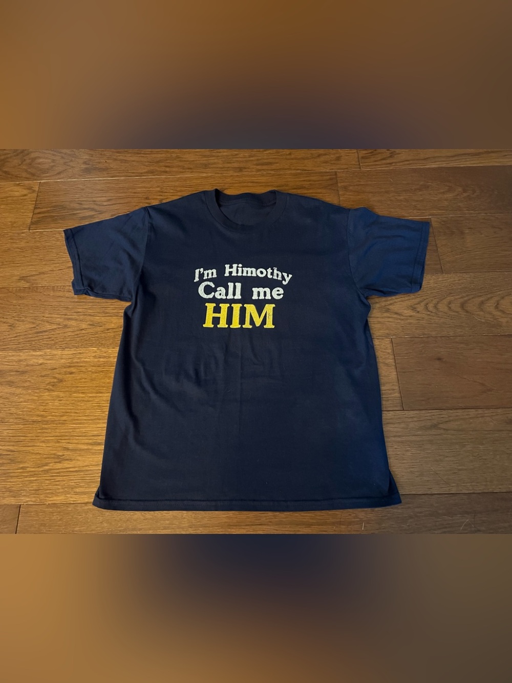 Himothy (Navy "Call Me HIM") T-Shirt